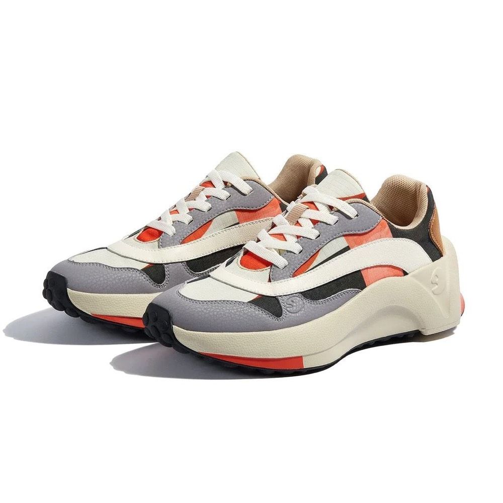 UIN Women's Travel Walking Shoes Fashion Sneaker (Sevilla 2- Marsh Coral)